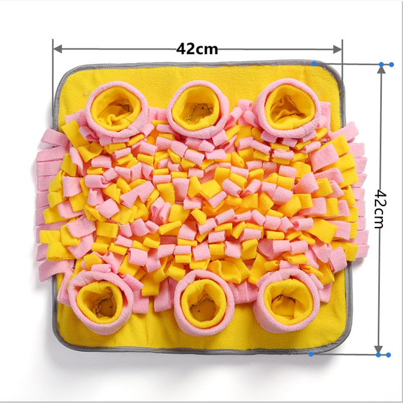 Dog Toys Increase IQ Snuffle Mat Slow Dispensing Feeder mat Pet Puzzle Puppy Training Games Feeding Food Intelligence Toy