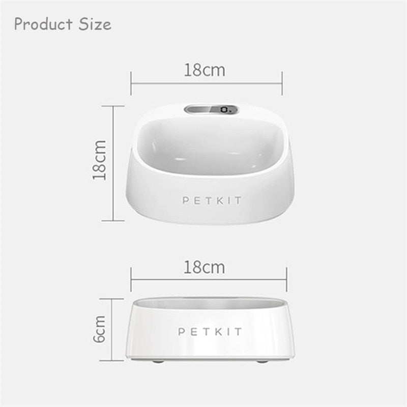 Petkit Smart Dog Bowls Feeding Safe Anti-microbial Dog Bowl Feeder Drinking Cat Bowl Non Slip for Pet Smart Dogs Water Feeder