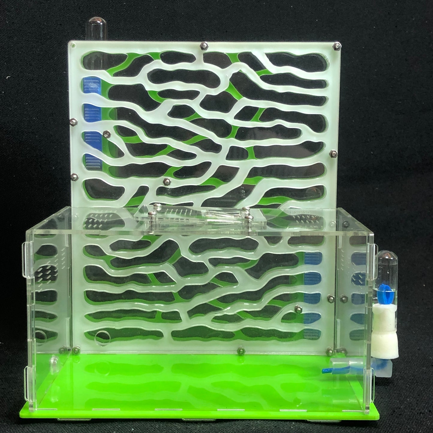 DIY Large Acrylic Ant Farm with Feeding Area Big Ants House Ant Nest Villa Insect Pet Anthill Workshop 6 Layers 19.5*15*22cm