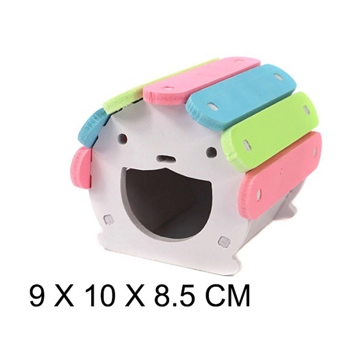 1 PC Hamster House Pet Castle Toy Pet House Viewing Deck Ladder Pet Products Hamster Nest Wooden Seesaw