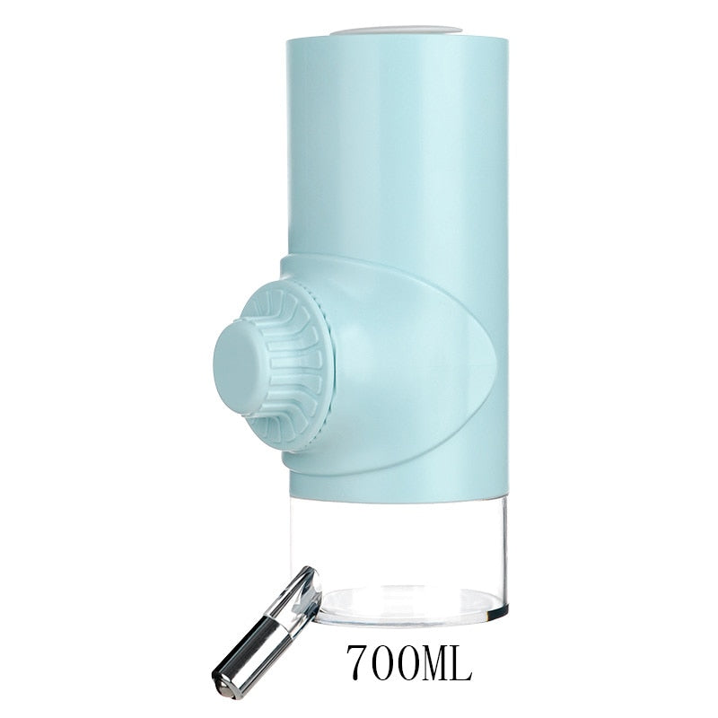 HOOPET Pet Drinker Bottle Plastic Water Bottle For Dog Cat Dispenser Fountain Head Drinker Ball Dispenser Feeder Hanging Bottle