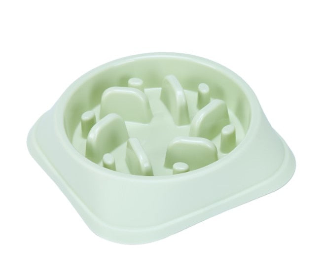 Pet Anti Choke Feeding Food Bowls Puppy Slow Down Eating Feeder Dish Bowel Prevent Obesity Dogs Supplies Strict Control