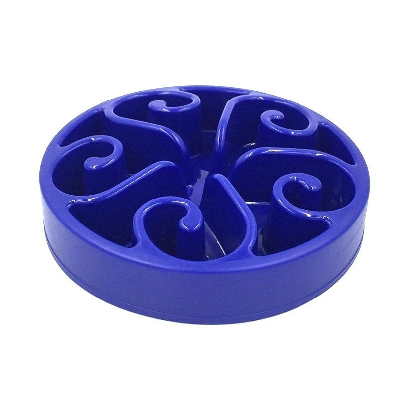 Benepaw Nontoxic Fun Slow Feeder Dog Bowl Food Nonslip Pet Eat Slow Feeding Bowl Maze Interactive For Large Medium Small Dogs