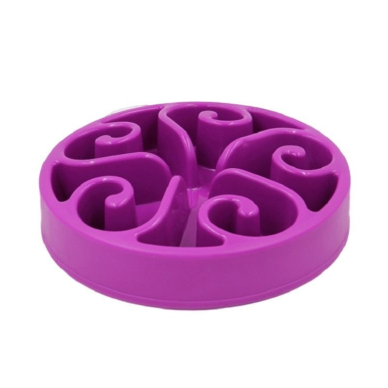 Benepaw Nontoxic Fun Slow Feeder Dog Bowl Food Nonslip Pet Eat Slow Feeding Bowl Maze Interactive For Large Medium Small Dogs