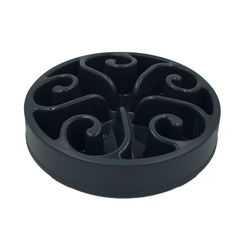 Benepaw Nontoxic Fun Slow Feeder Dog Bowl Food Nonslip Pet Eat Slow Feeding Bowl Maze Interactive For Large Medium Small Dogs