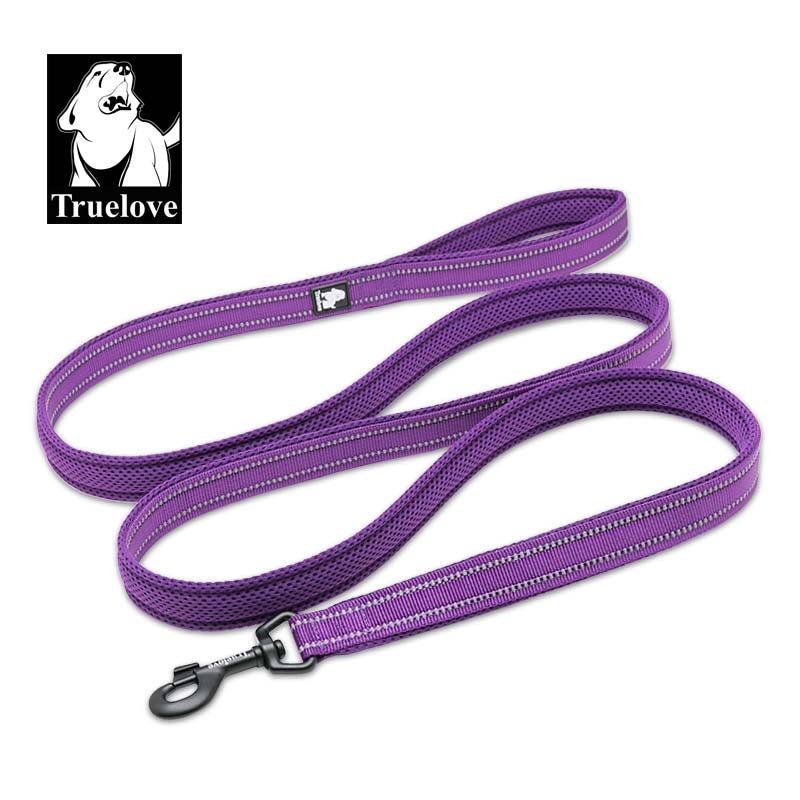 Truelove Soft Mesh Nylon Dog Leash Double Trickness Running Reflective Safe Walking Training Pet Dog Lead Leash Stock 200cm Hot