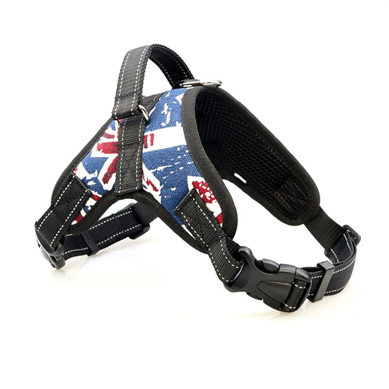 Pet Dog Soft Adjustable Harness Reflective Dog Chest Strap Walk Out Vest for Medium Dog Chest Harness Dog Vest Pets Accessories