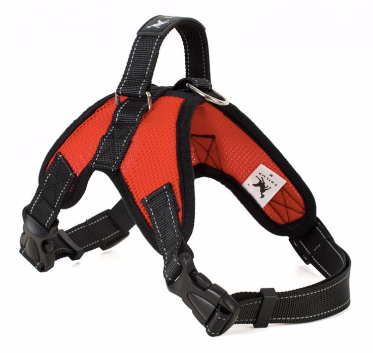 Pet Dog Soft Adjustable Harness Reflective Dog Chest Strap Walk Out Vest for Medium Dog Chest Harness Dog Vest Pets Accessories