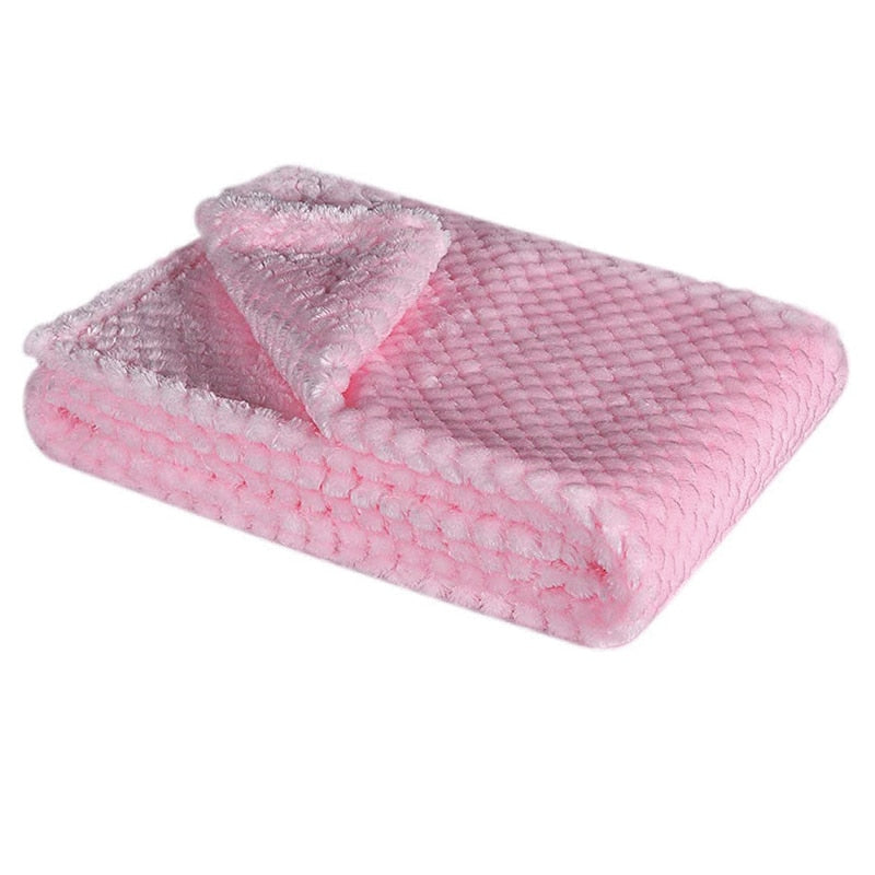 Benepaw All-season Fluffy Dog Blanket Comfortable Puppy Throw Pet Blanket For Small Medium Large Dogs Cats Mat Machine Washable