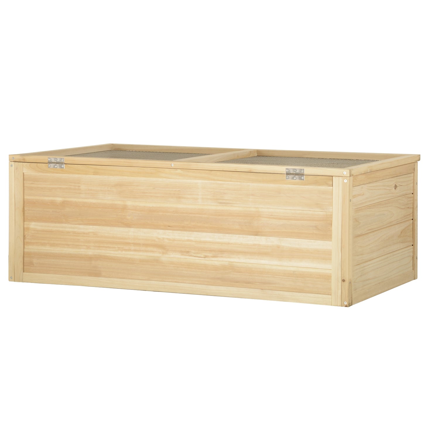 Rodent Cage 110x58x38cm Rabbit Hutch Wood Glass Hamster Rat Tray House for Guinea Pigs Hamster Small Animal House Pets Outdoor