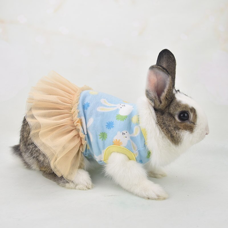 Bunny Clothes Dwarf Rabbits Turn Into Dress Up Costumes Bunny Go Out Photo Props Small Pet Supplies Baby Rabbits Special Clothes