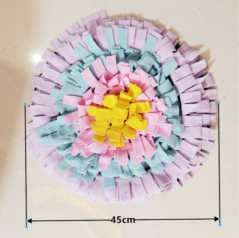 Dog Toys Increase IQ Snuffle Mat Slow Dispensing Feeder mat Pet Puzzle Puppy Training Games Feeding Food Intelligence Toy