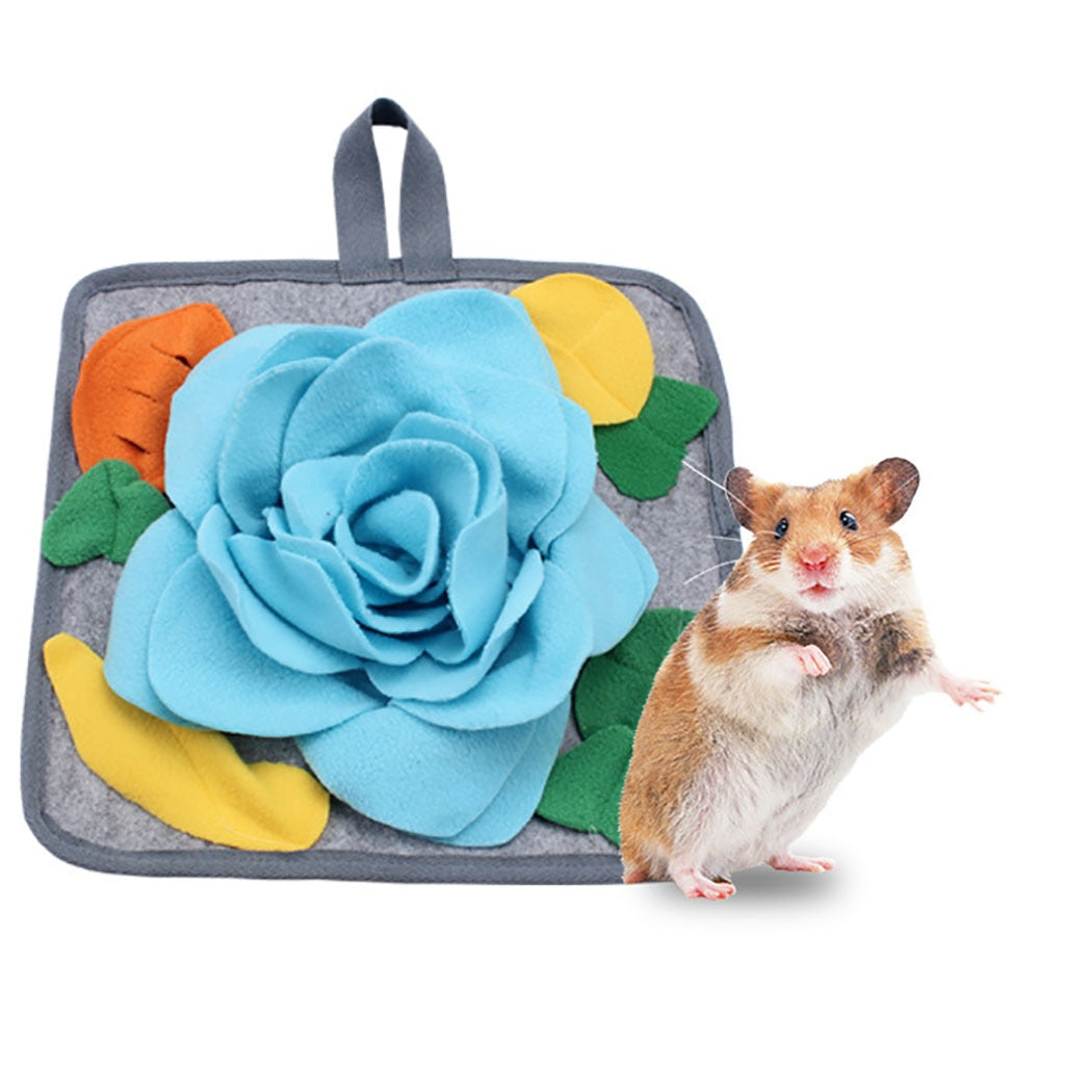 Pet Snuffle Mat For Dogs Encourages Natural Foraging Skills For Kitten Puppy Rabbit Interactive Feed Game For Boredom