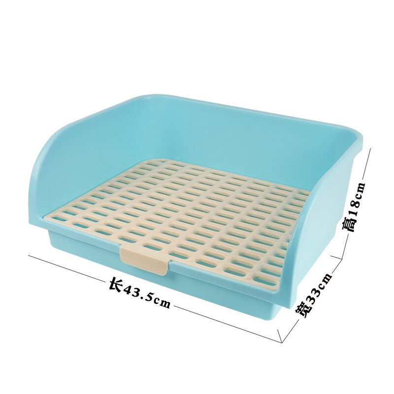 SHUANGMAO Hamster Pet Cat Rabbit Corner Toilet Litter Trays Corner Clean Indoor Pet Potty Training Tray For Small Animal Pets