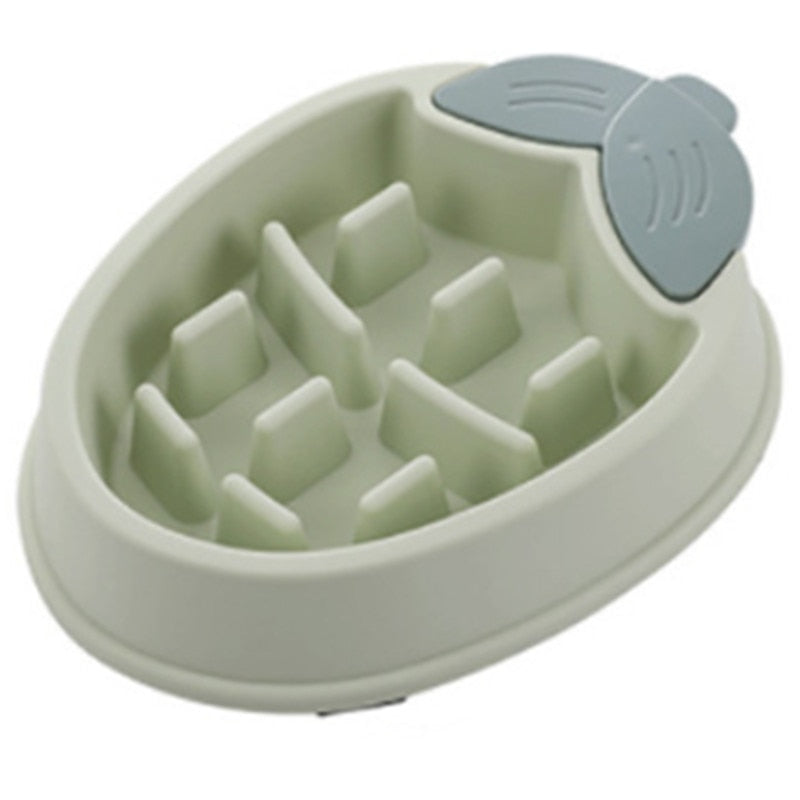 Pet Anti Choke Feeding Food Bowls Puppy Slow Down Eating Feeder Dish Bowel Prevent Obesity Dogs Supplies Strict Control