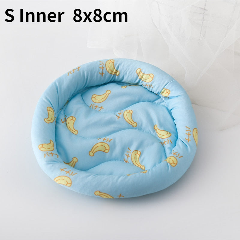 Soft Small Animal Bed Nest Thick Warm Bed Guinea Pig Chinchilla Rat Rabbit Bed Cage Nest House Breathable Cushion Sleeping Mat