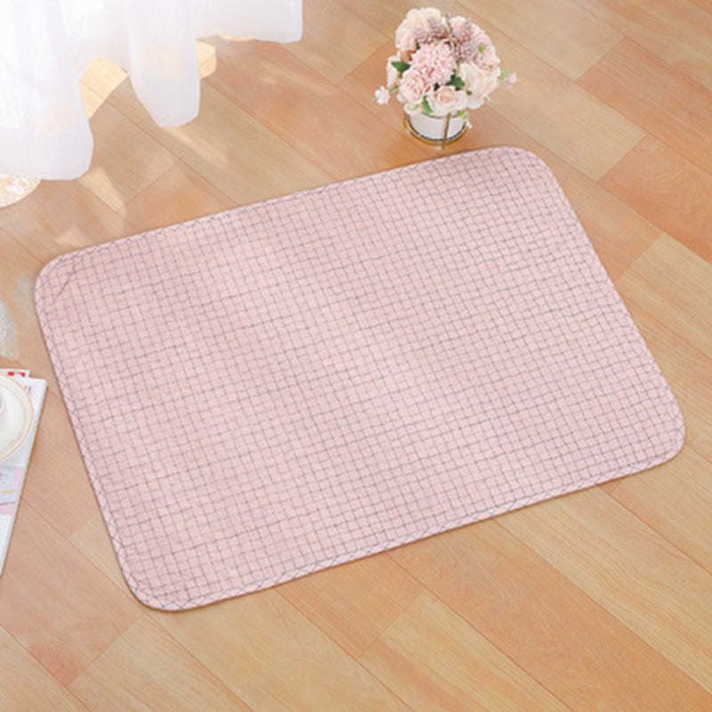 Pet Cute Multi-pattern Cage Mat Rabbit Rest Pad Guinea Pig Floor Mat Cat Non-slip Re-washable Pad Small Animal Summer Supplies