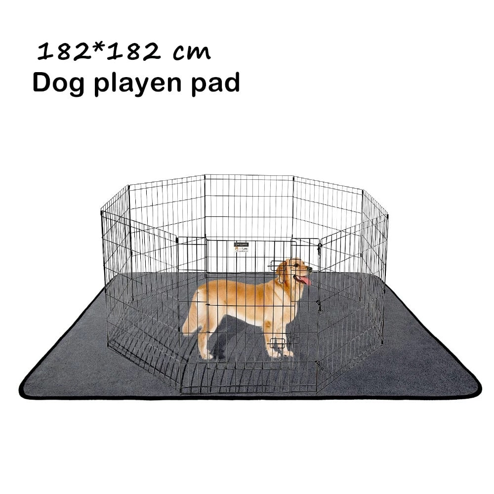 Extra Large Dog Pee Pads Blanket Washable Puppy Pads Mat with Fast Absorbent Reusable Waterproof for Training, Travel, Car,Sofa