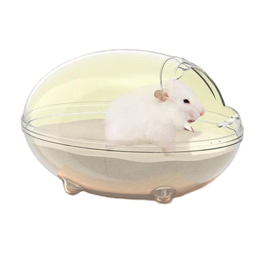 Pet Hamster Transparent Bathroom Splashproof Bath Sand Room House Pet Accessories For Chinchilla Hamster Golden Bear