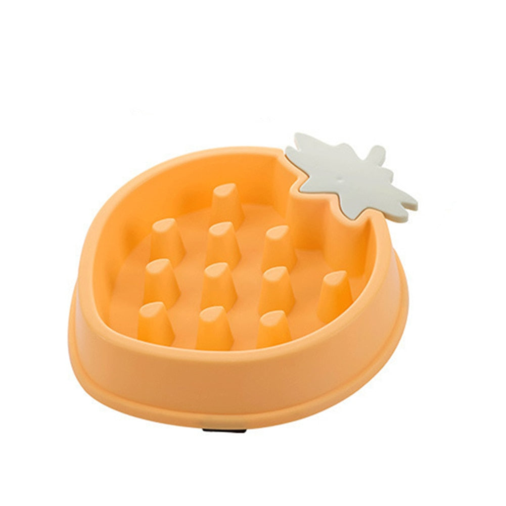 Pet Anti Choke Feeding Food Bowls Puppy Slow Down Eating Feeder Dish Bowel Prevent Obesity Dogs Supplies Strict Control