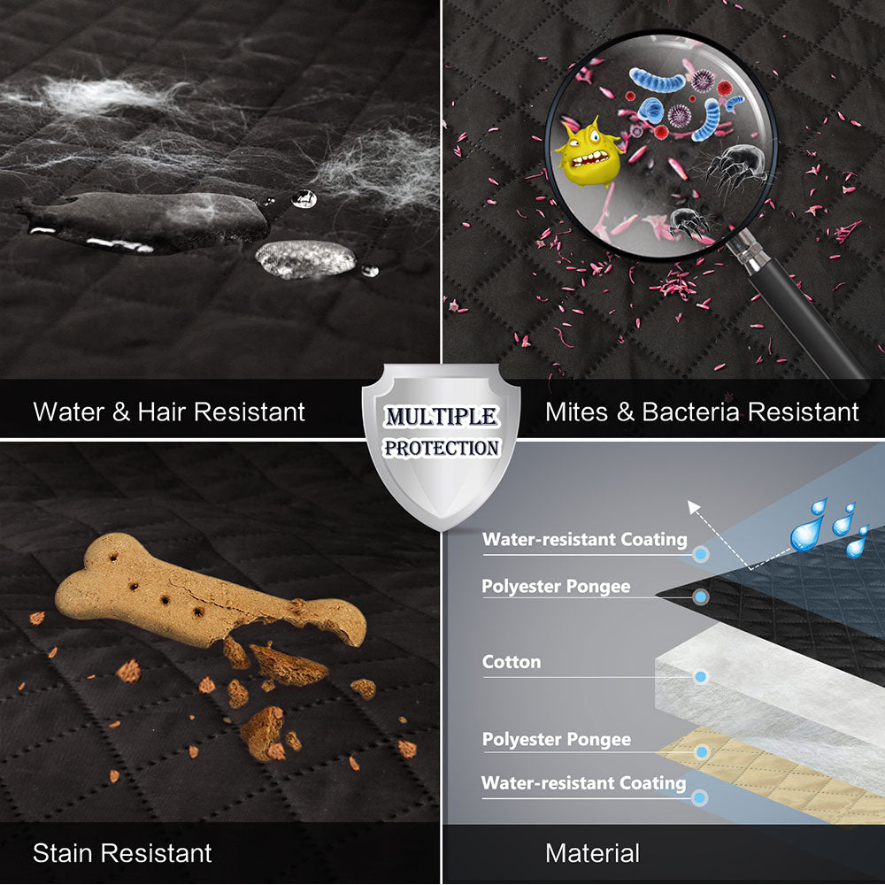 Waterproof Quilted Sofa Couch Cover Pet Dog Kids Mat Stretch Elastic Sofa Cover Furniture Protector Machine Washable