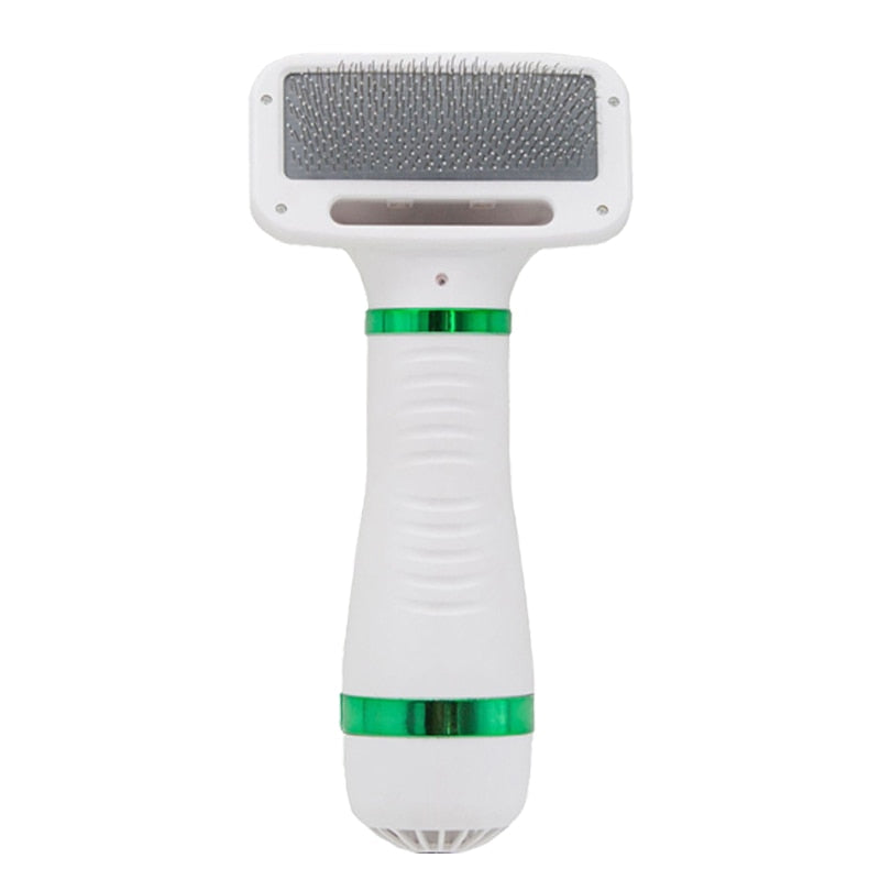 Pet Hair Dryer Portable 2 in 1 Dog Hair Dryer Home Pet Grooming Cat Hair Comb Dog Fur Blower Adjustable Temperature Pet Brush
