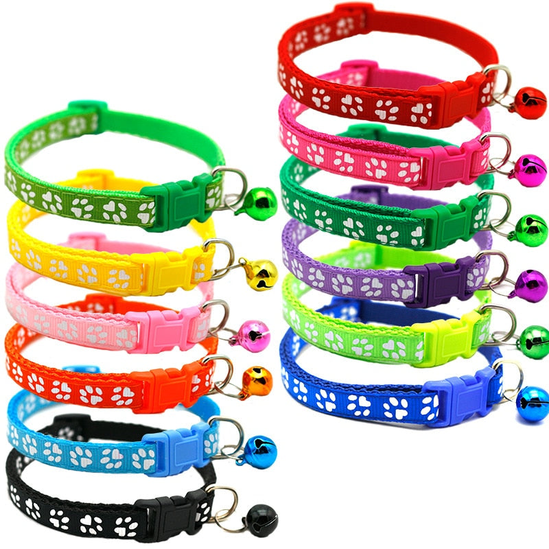 Pet Products Pet Reflective Patch Collar Cats Collar Bell Collars Pet Luminous Collars Teddy Bomei Small Dog Collar Pet Supplies