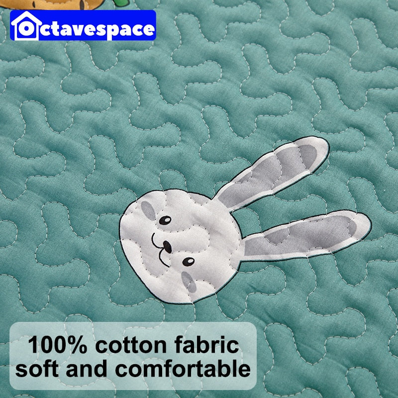 Rabbit Floor Mat Pet Sofa Cushion Training Pad Four Seasons Universal Cage Mat Cat Dog Sleeping Blanket Fence Pad Bunny Supplies