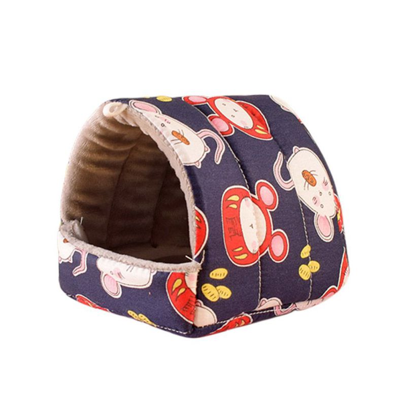 Soft Small Animal Hammock Nest for Ferret Rabbit Guinea Pig Rat Hamster Mice Bed Winter Warm Cushion House Cave Pet Supplies