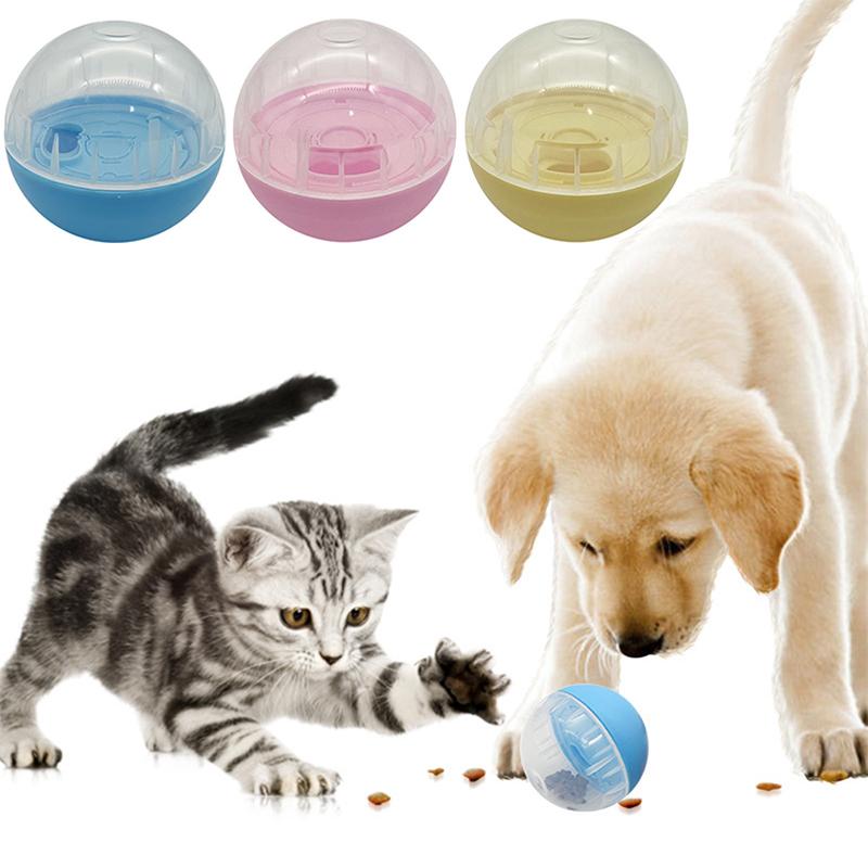 Pet Dog Leakage Food Balls Adjustable Anti Choke Slow Feeder Treat Dispenser Iq Training Educational Toy