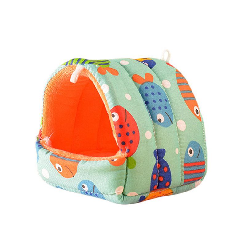 Soft Small Animal Hammock Nest for Ferret Rabbit Guinea Pig Rat Hamster Mice Bed Winter Warm Cushion House Cave Pet Supplies