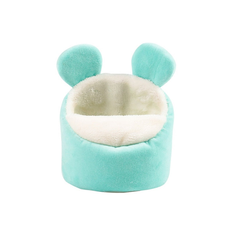 Soft Small Animal Bed Nest Thick Warm Bed Guinea Pig Chinchilla Rat Rabbit Bed Cage Nest House Breathable Cushion Sleeping Mat