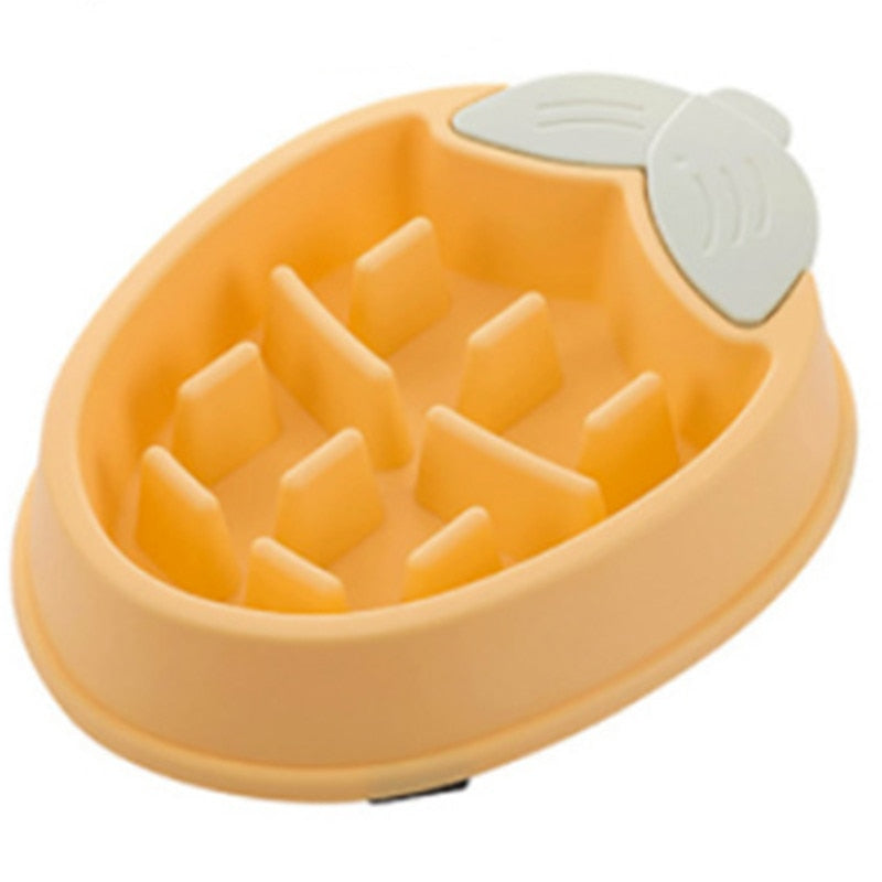 Pet Anti Choke Feeding Food Bowls Puppy Slow Down Eating Feeder Dish Bowel Prevent Obesity Dogs Supplies Strict Control