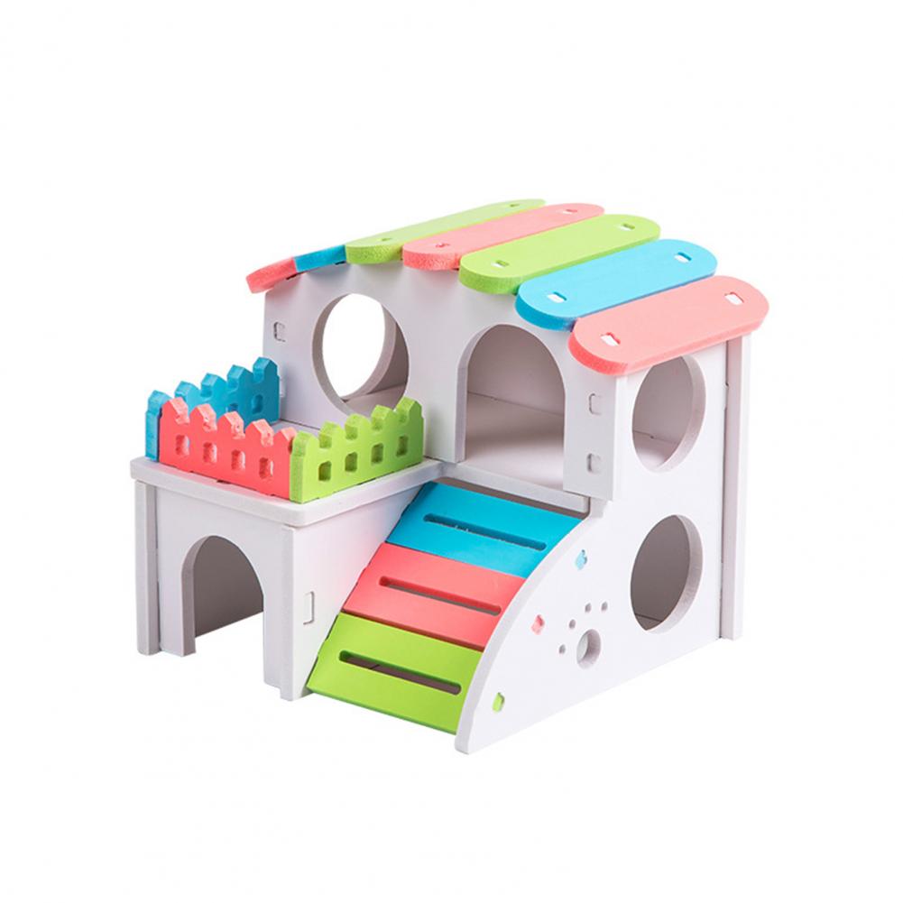 Hamster Hut Safe Mouse Nest House Toy Living Hut Pet Hideout House Hamster Hideout Accessories Toy Pet Toy