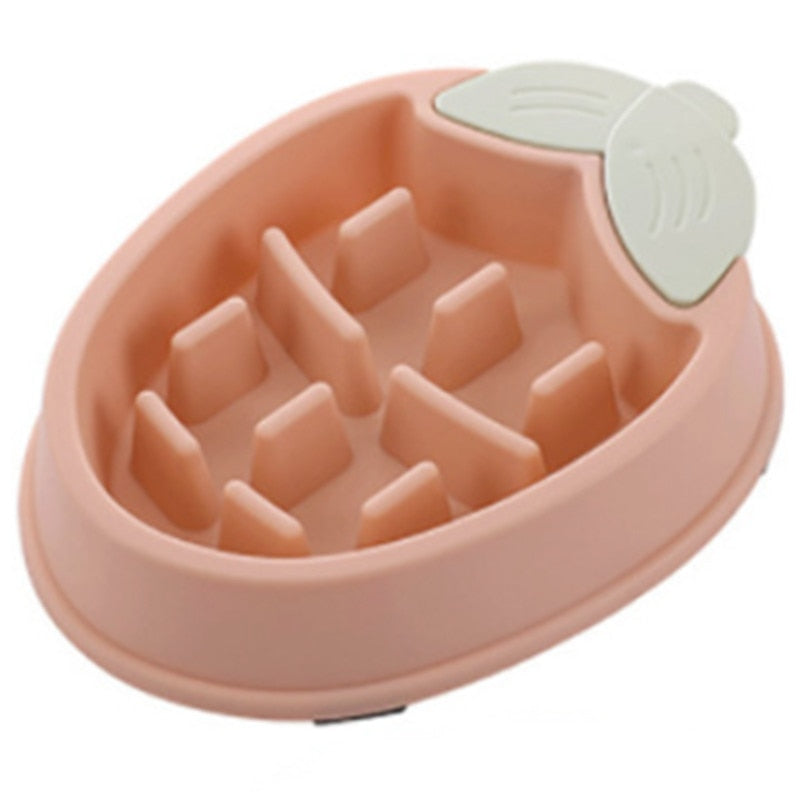 Pet Anti Choke Feeding Food Bowls Puppy Slow Down Eating Feeder Dish Bowel Prevent Obesity Dogs Supplies Strict Control