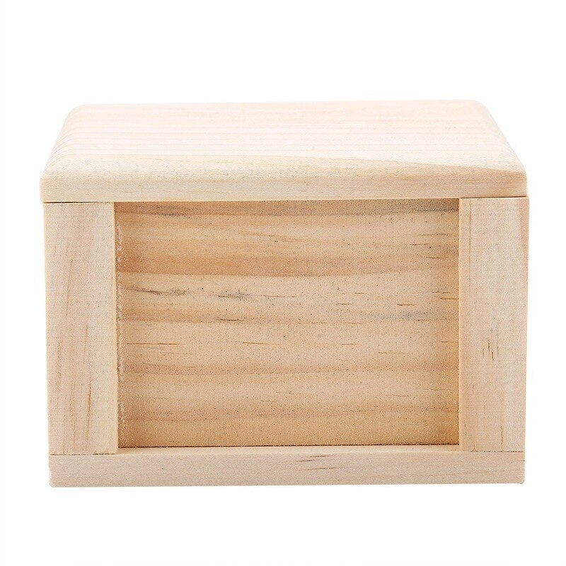 Pet Hamster Wooden House Hut Small Animal Rabbit Mouse Hideout Cage Gerbil Chalet Mice Room Nest Hamster Cage toy Supplies