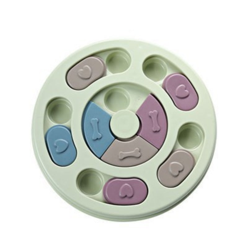 Pet Dog Feeding Puzzle Toys Slowly Eating Nonslip Bowl Interactive Means For IQ Training And Behavior Game Puppy Accessories
