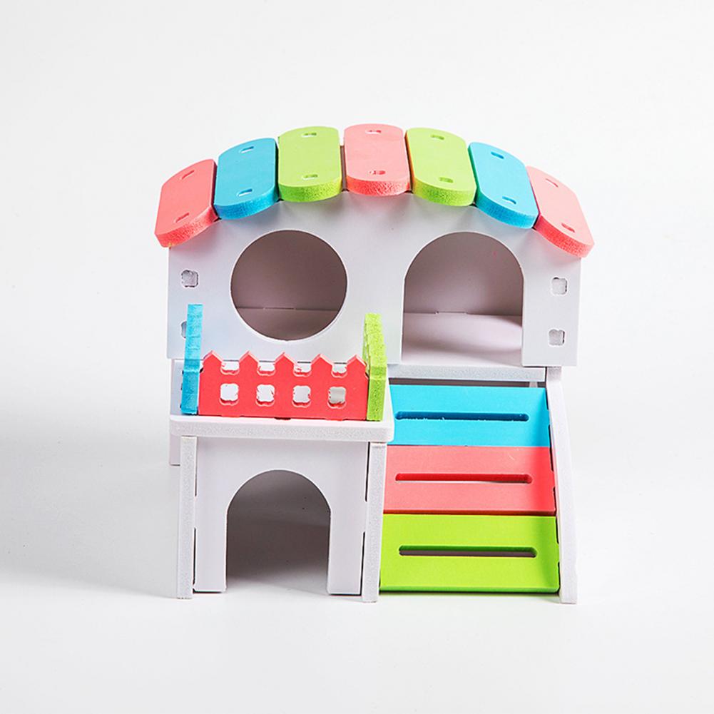 Hamster Hut Safe Mouse Nest House Toy Living Hut Pet Hideout House Hamster Hideout Accessories Toy Pet Toy