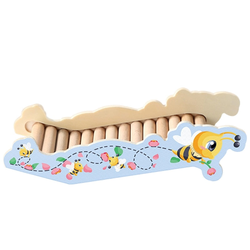 Hamster House with Climbing Ladder Wooden Hideout Colorful Painting Nest Habitat for Small Pet Gerbils Golden Bears Chinchillas