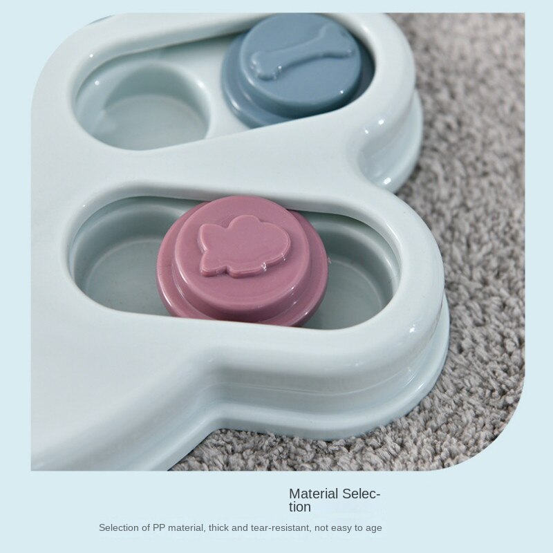 Pet Dog Feeding Puzzle Toys Slowly Eating Nonslip Bowl Interactive Means For IQ Training And Behavior Game Puppy Accessories