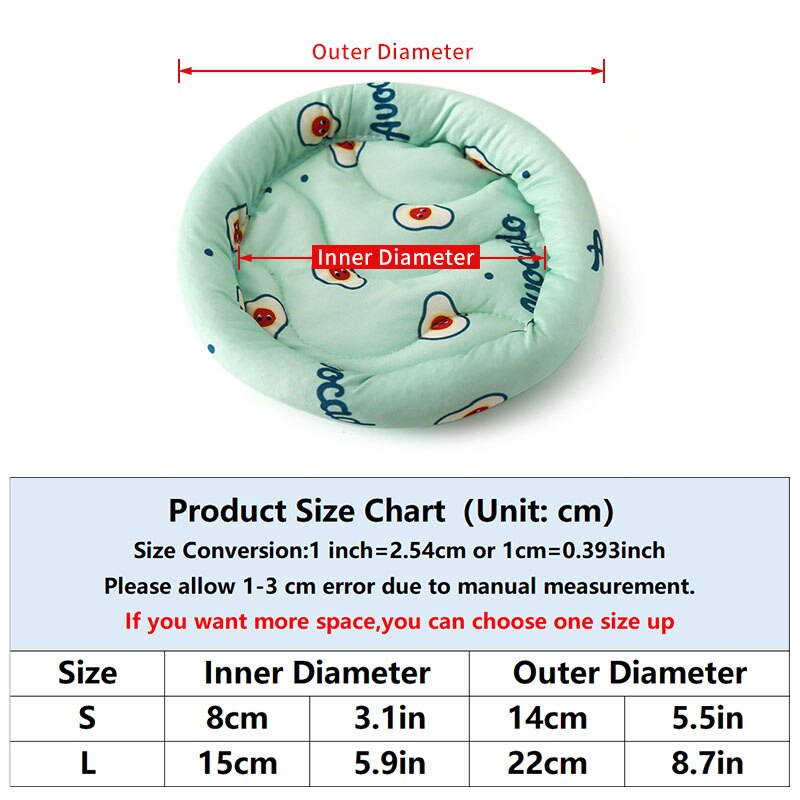 Soft Small Animal Bed Nest Thick Warm Bed Guinea Pig Chinchilla Rat Rabbit Bed Cage Nest House Breathable Cushion Sleeping Mat