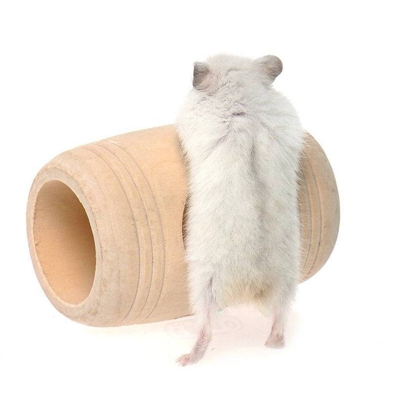 Hamster Wooden Ladder Toy For Cage 6/10 Steps Wood Climbing Blocks Chew Toy Guinea Pig Rat Hedgehog Small Pet Cage Accessories