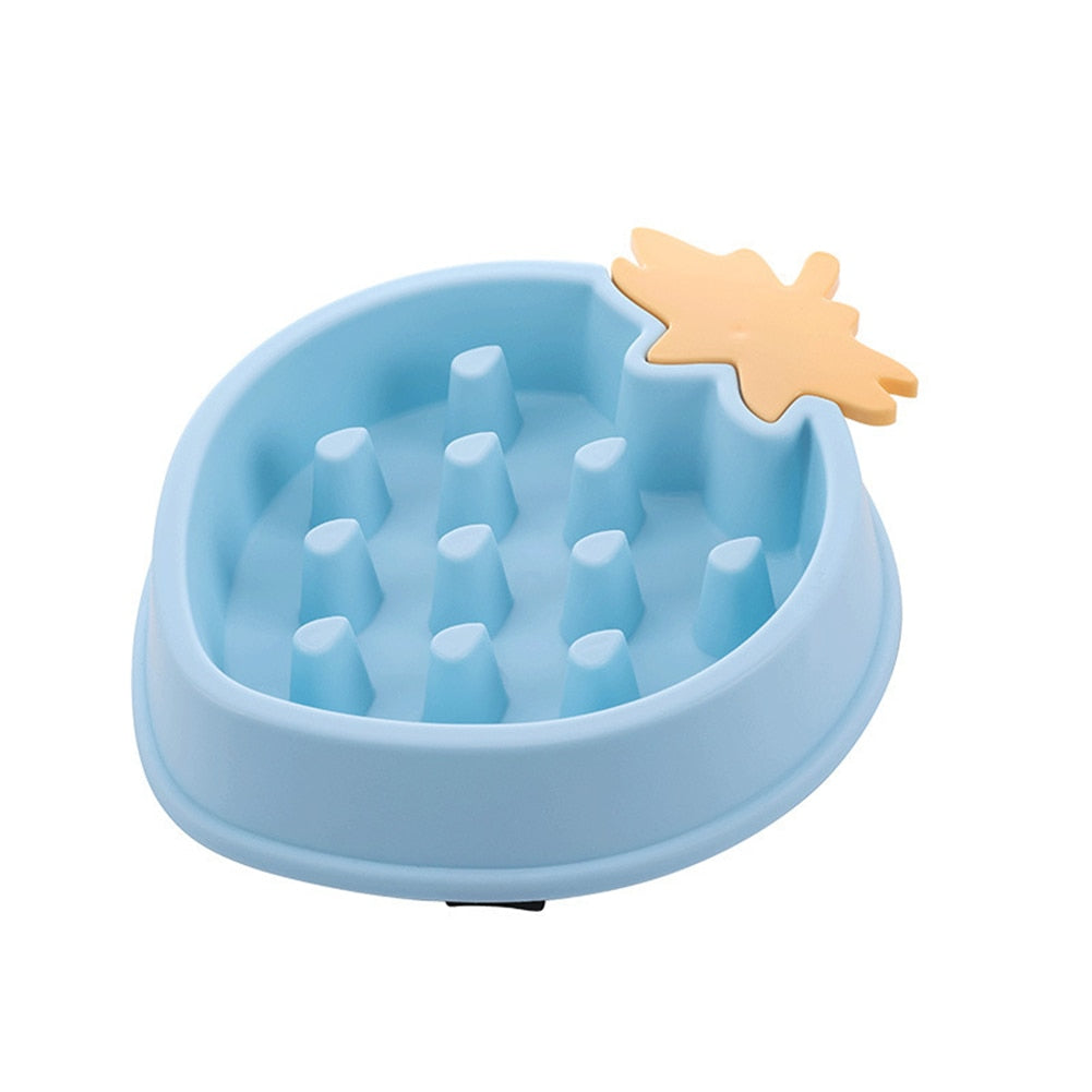 Pet Anti Choke Feeding Food Bowls Puppy Slow Down Eating Feeder Dish Bowel Prevent Obesity Dogs Supplies Strict Control