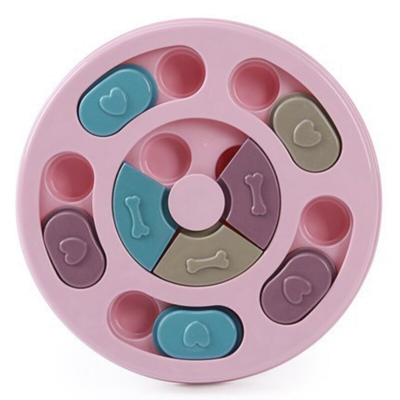 Pet Dog Feeding Puzzle Toys Slowly Eating Nonslip Bowl Interactive Means For IQ Training And Behavior Game Puppy Accessories