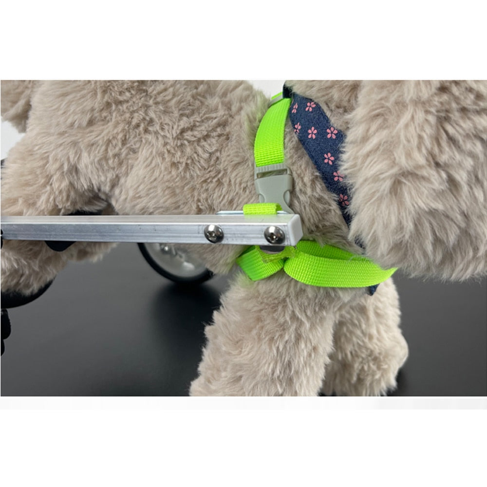 Disabled Big Puppy Hind Limb Booster Dog Wheelchair Pet Cart Cat Dog General Rehabilitation Auxiliary Exercise Hind Leg Bracket