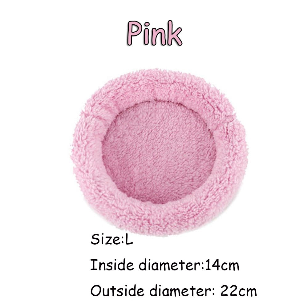 Cute Rabbit Cage Fleece Small Animal Bed Guinea Pig Mat Hamster Sleeping House Guinea Pig Beds Guinea Pig Tunnel Hamster Ferret