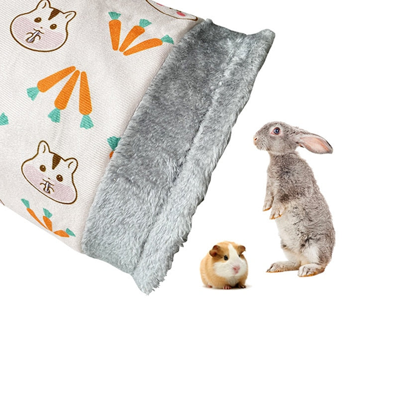 Guinea-pig Rabbit Tunnel-tube Toys Bunny Hamster Hideout Small Animal Activity Tunnels Hideaway Foldable Accessoies Pet Items