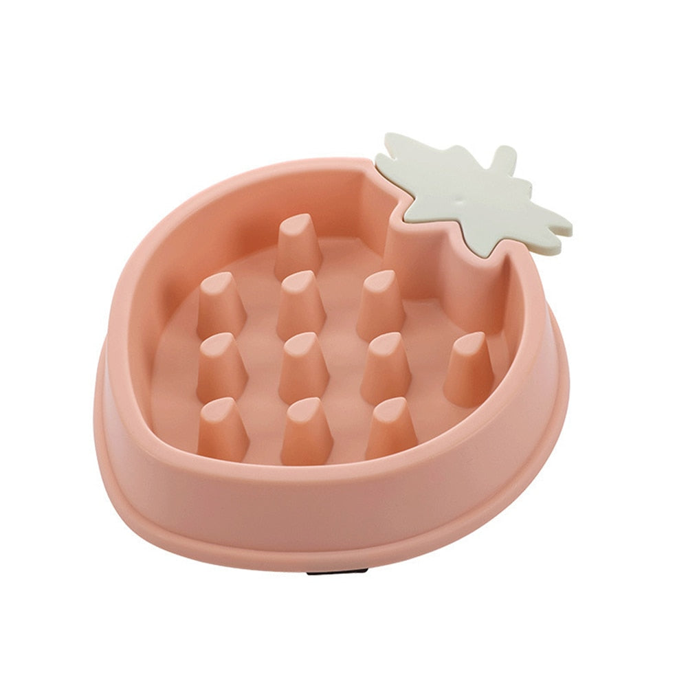 Pet Anti Choke Feeding Food Bowls Puppy Slow Down Eating Feeder Dish Bowel Prevent Obesity Dogs Supplies Strict Control