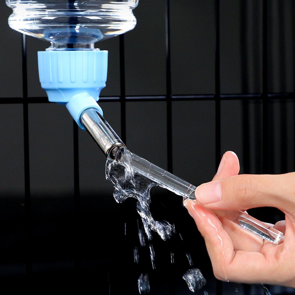 Pet Cage Automatic Water Drinker 1300ml 473ml Dog Cat Drinking Fountain Small Pets Hanging Drinking Bottle Dispenser Pet Supplie