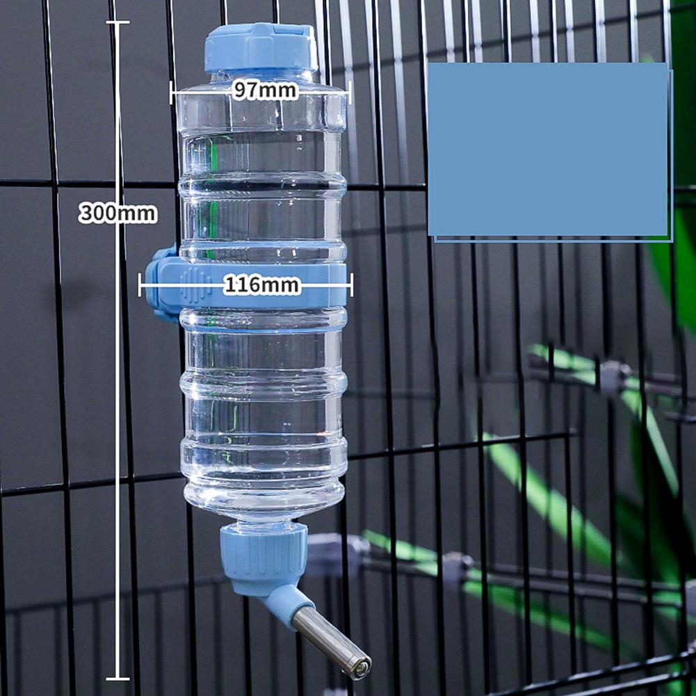 Pet Cage Automatic Water Drinker 1300ml 473ml Dog Cat Drinking Fountain Small Pets Hanging Drinking Bottle Dispenser Pet Supplie
